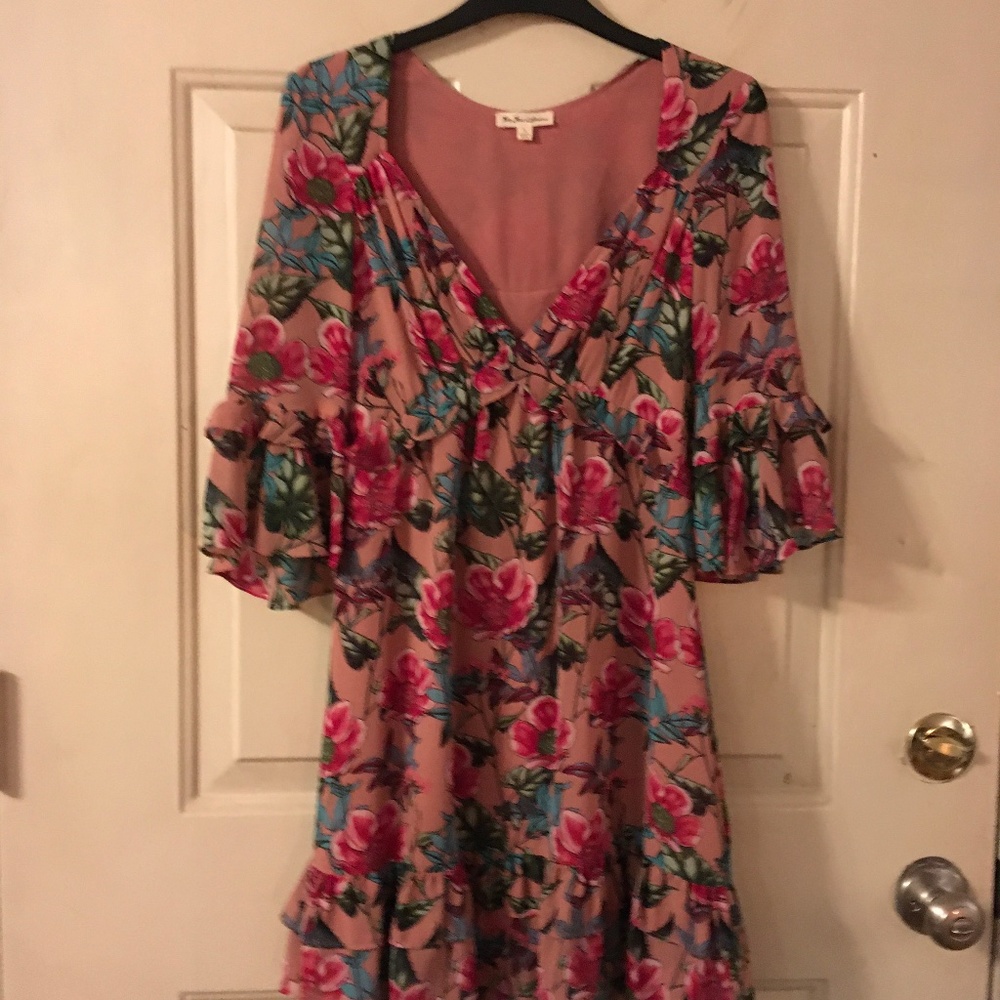 For love of lemons floral dress